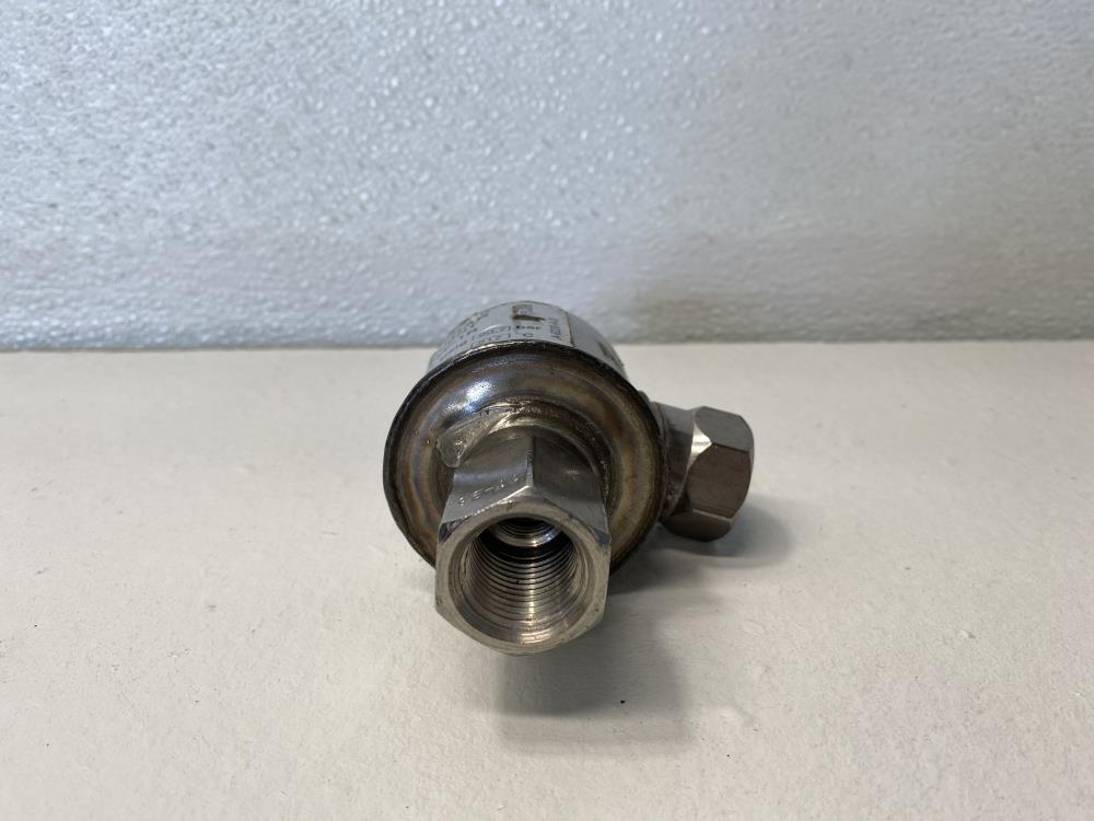 Armstrong 1/2" NPT Thermostatic Steam Trap or Air Vent TTF-1R, 300 PSIG